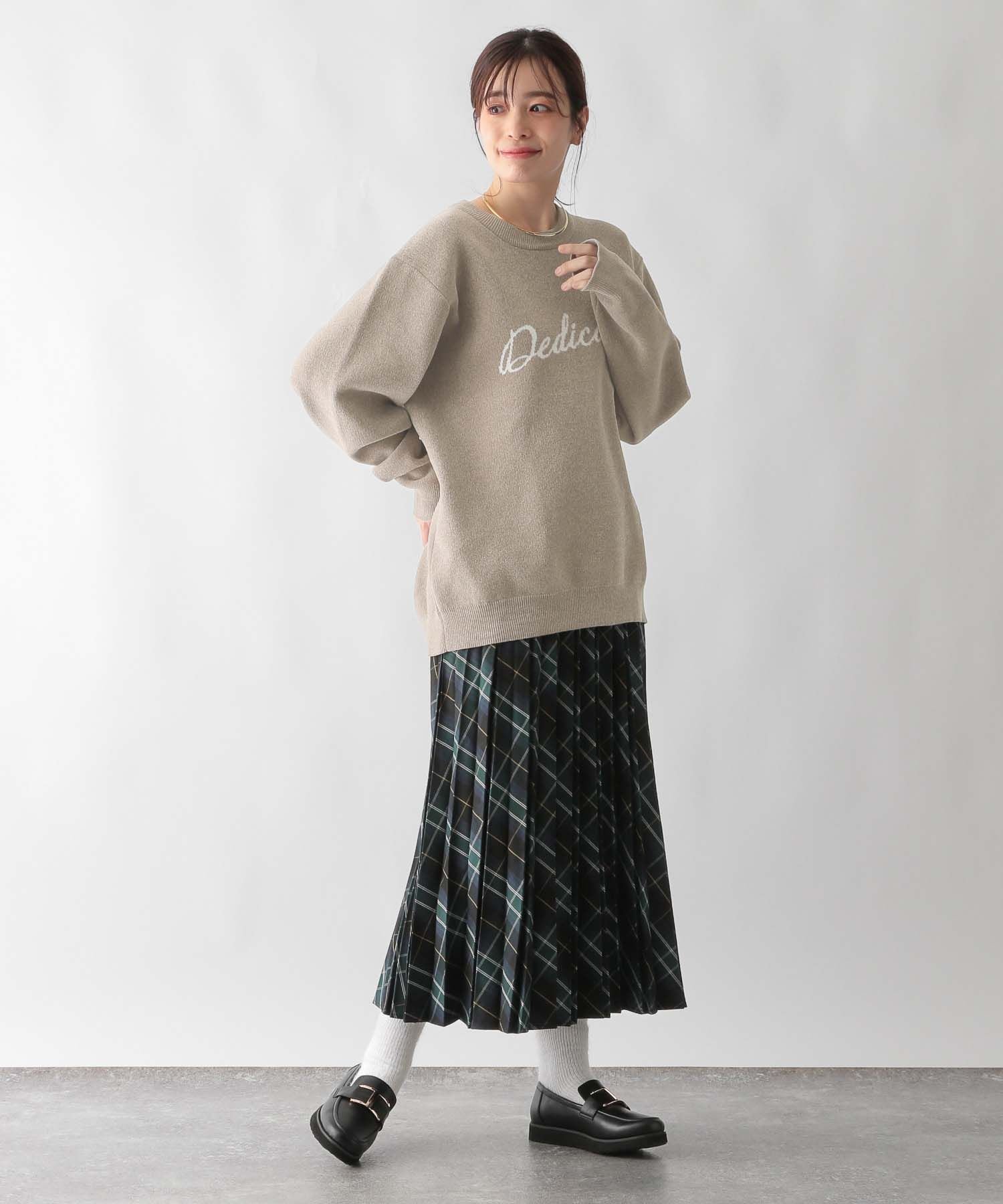 GLOBAL WORK｜モールニットロゴ/116387 | Rakuten Fashion(楽天