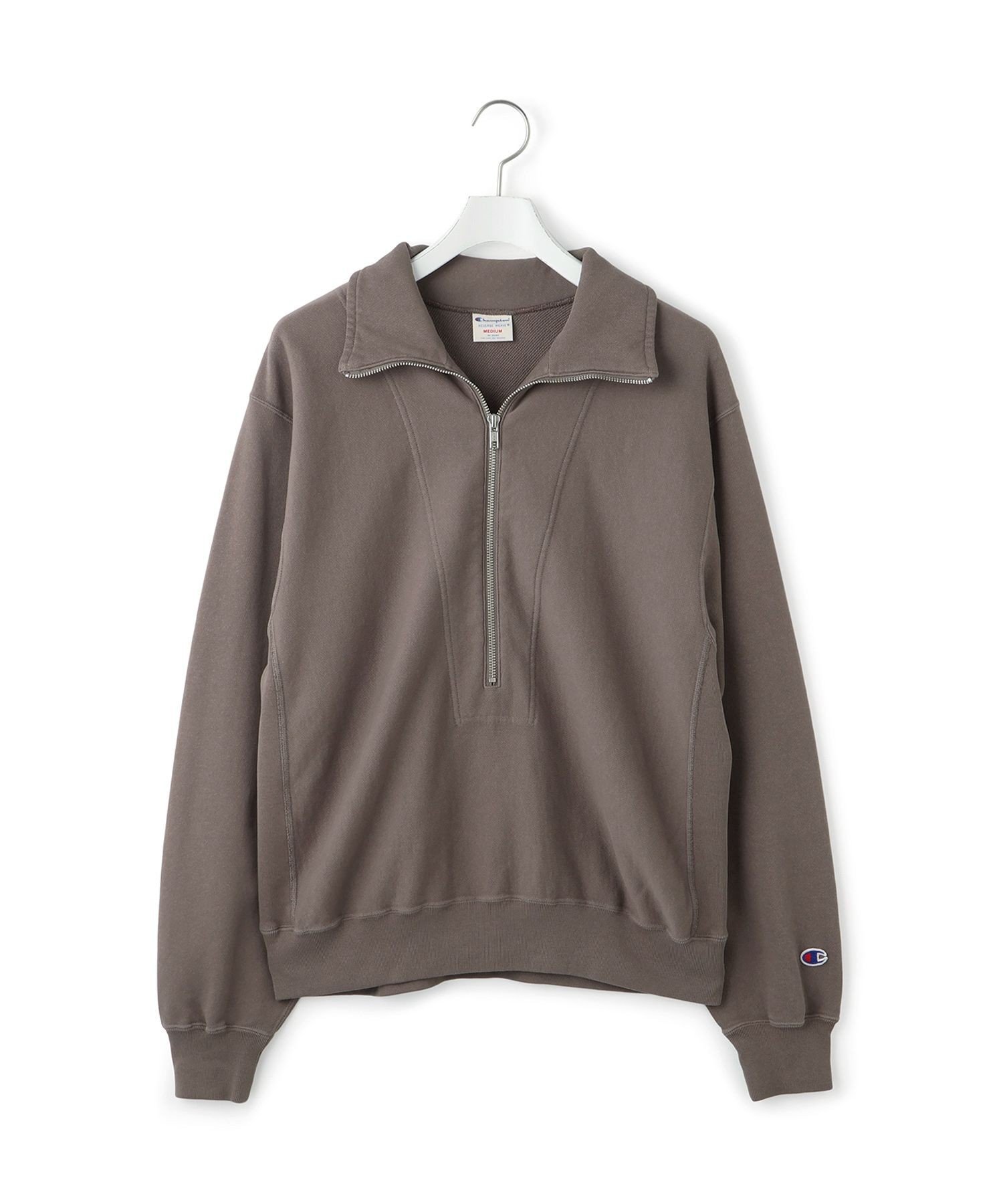 ADAM ET ROPE'｜【Champion for ADAM ET ROPE'】別注 SWEAT HALF ZIP