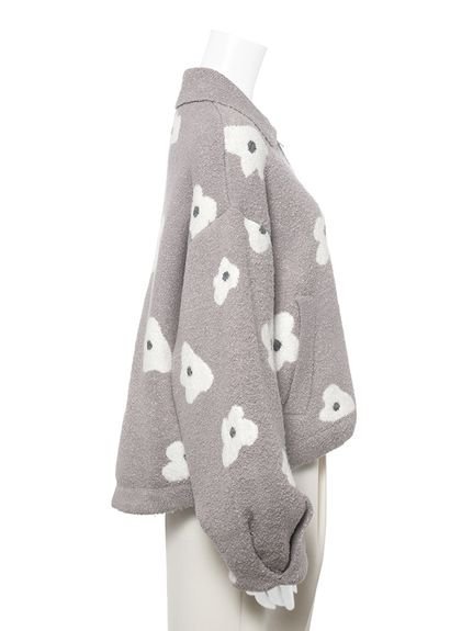 emmi｜ブルゾンライクカーディガン | Rakuten Fashion(楽天