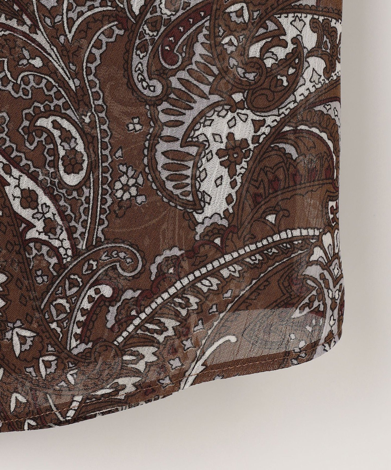 自由区｜ペイズリープリントボウタイ ブラウス | Rakuten Fashion(楽天