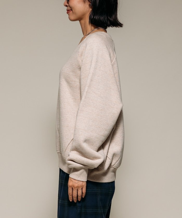 FREAK'S STORE｜裏毛杢 Vネック スウェットプルオーバー 25AW