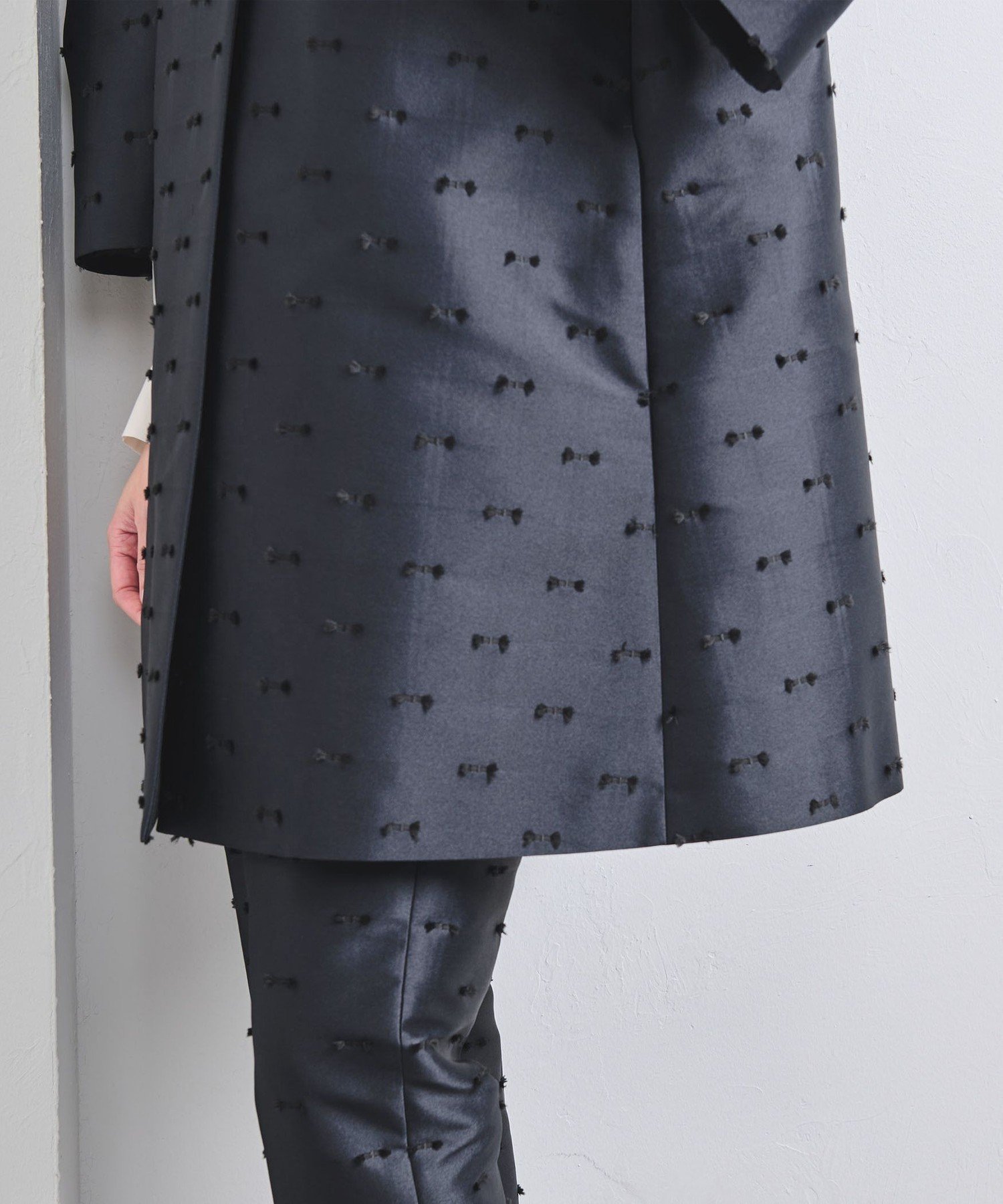 UNITED ARROWS LTD. OUTLET｜リボン カットジャガード コート