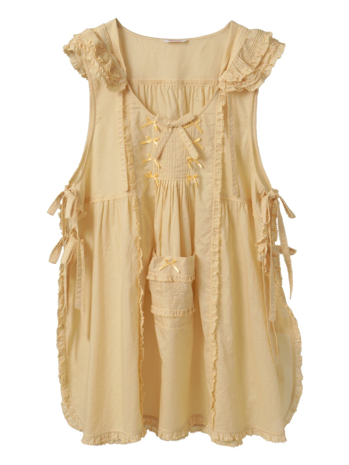 PINK HOUSE｜フリル使いローンタブリエ | Rakuten Fashion(楽天