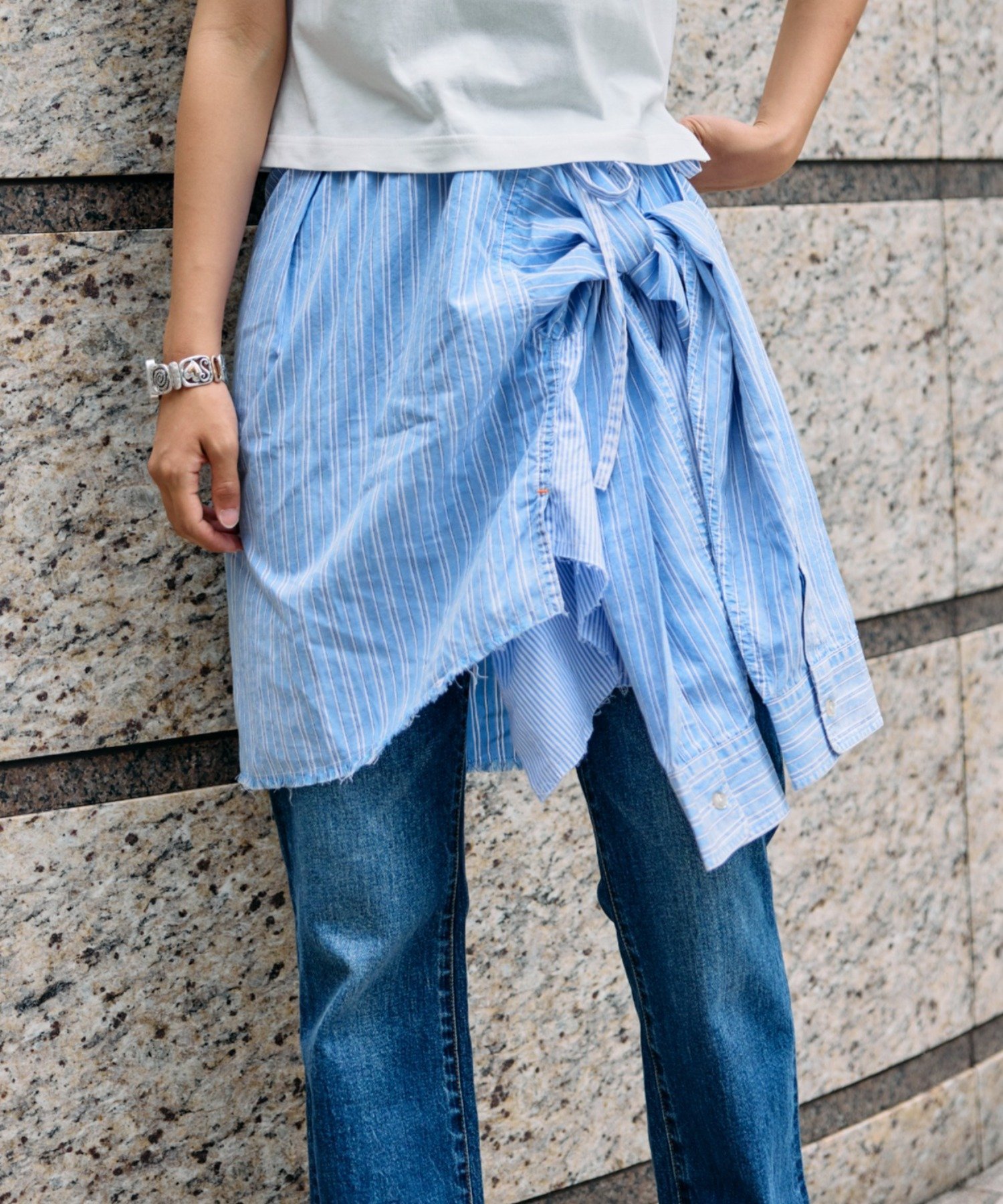 CIAOPANIC TYPY｜【etsinta】マルチウェイオーバースカートシャツ