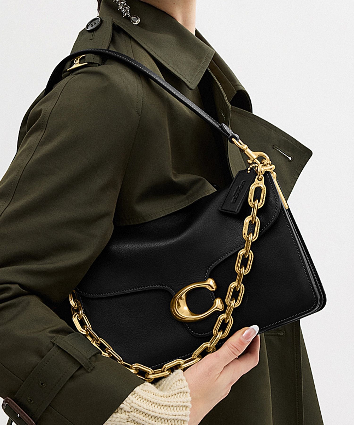 COACH｜【公式】チェーン タビー ショルダー バッグ | Rakuten Fashion