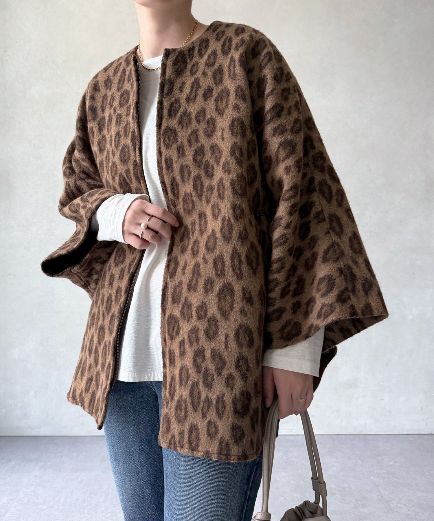 BEARDSLEY｜ウールポンチョコート | Rakuten Fashion(楽天ファッション