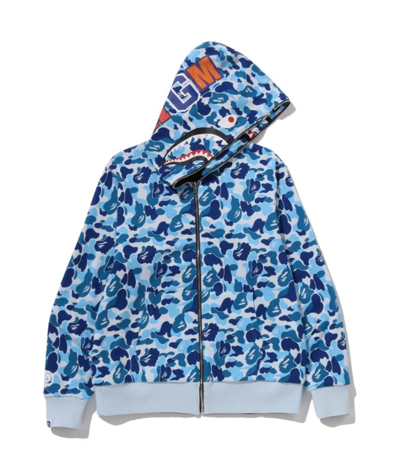 A BATHING APE｜ABC CAMO REVERSIBLE SHARK FULL ZIP HOODIE | Rakuten