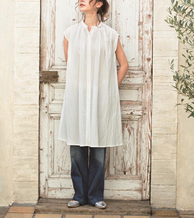 楽天市場】ノースリーブギャザーワンピース 型紙 S M L LLサイズ