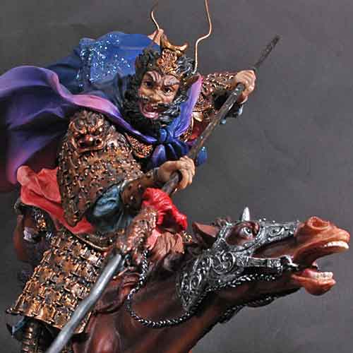 楽天市場】三国志フィギュア張飛 (彩色仕上げ) 【正子公也原作】 大