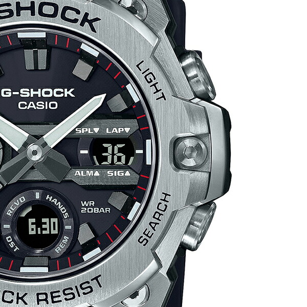 楽天市場】G-SHOCK G-STEEL Gスチール GST-B400-1AJF メンズ 腕時計