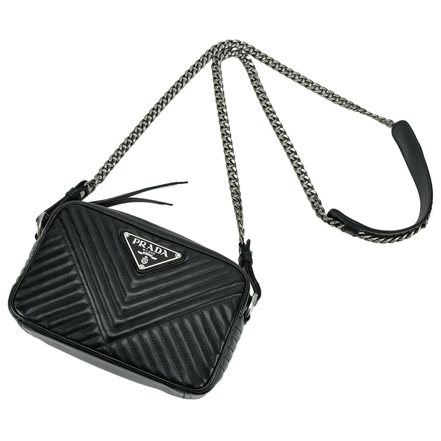 楽天市場】プラダ PRADA チェーン ショルダーバッグ キルティング V