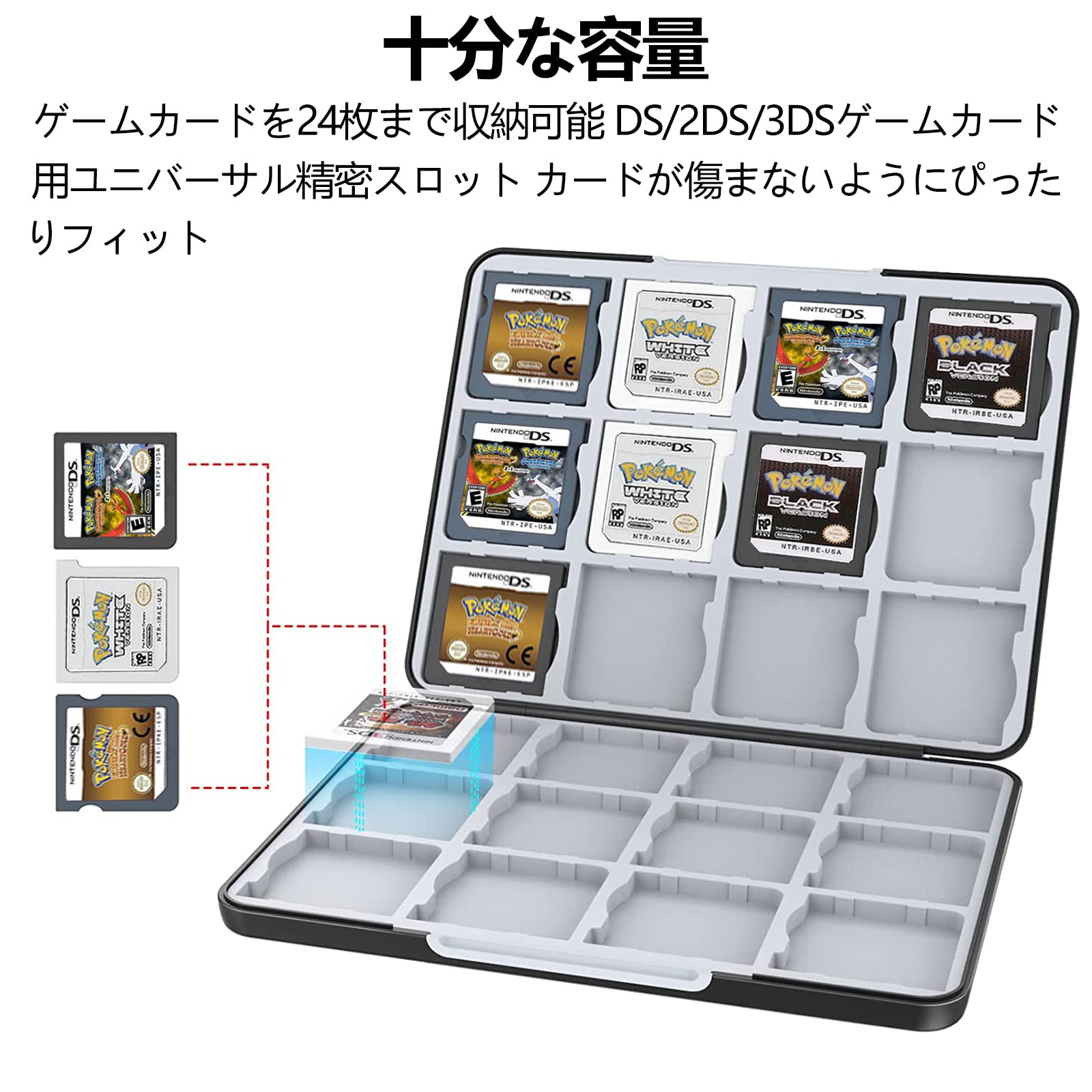 楽天市場】【送料無料】PGRTYOF 3DS ケース DS ソフトケース 3DS