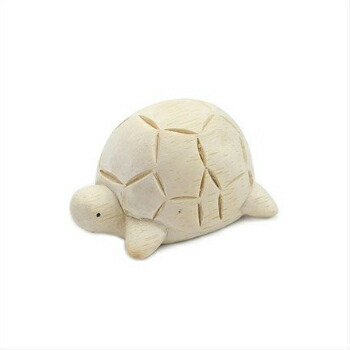 楽天市場】木彫りの置物 天然木 木彫り 置物 アニマル かわいい カメ