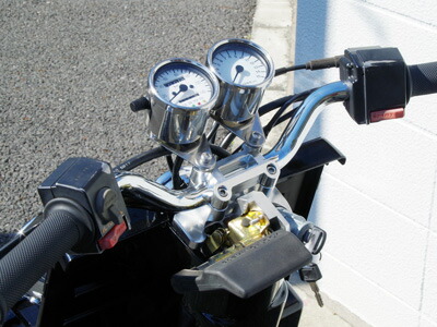 楽天市場】1年保証付 ジャイロX ハンドルポスト キット アルミビレット