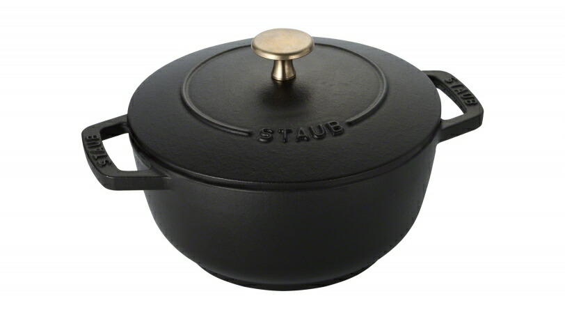 楽天市場】【公式】【生涯保証】 ストウブ ワナベ M ブラック 18cm