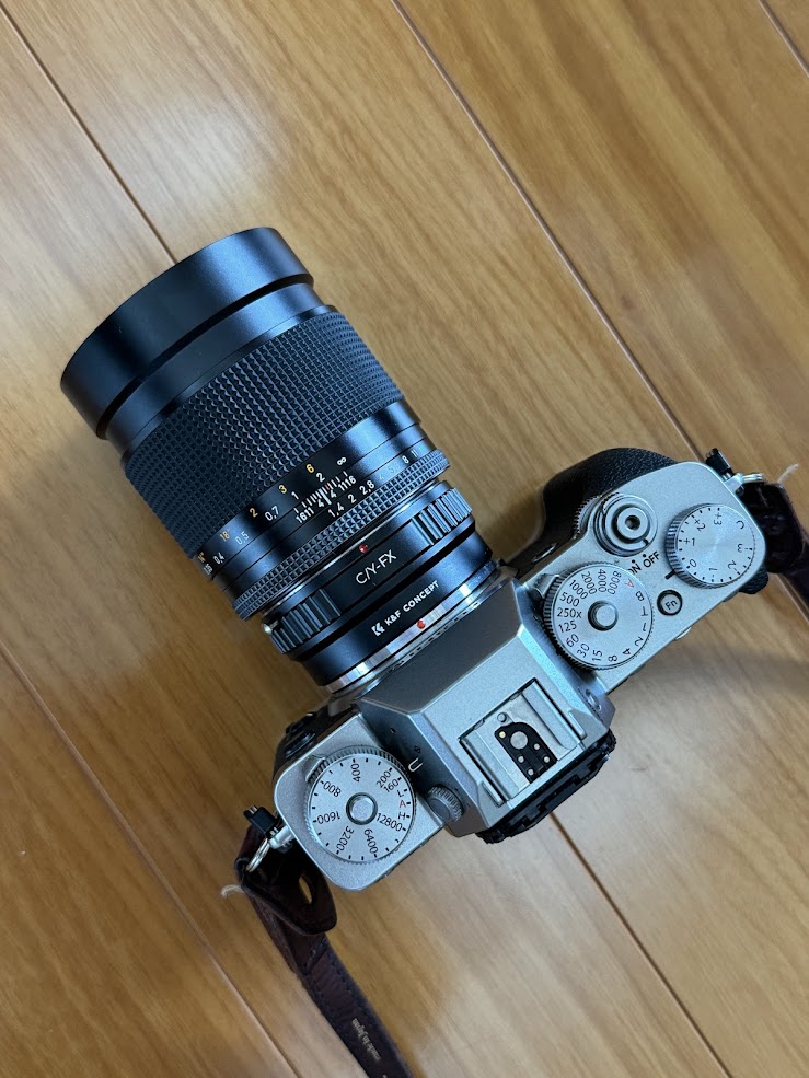 CONTAX Carl Zeiss Distagon 35mm F1.4 T* MMJ レビュー | 赤城山を