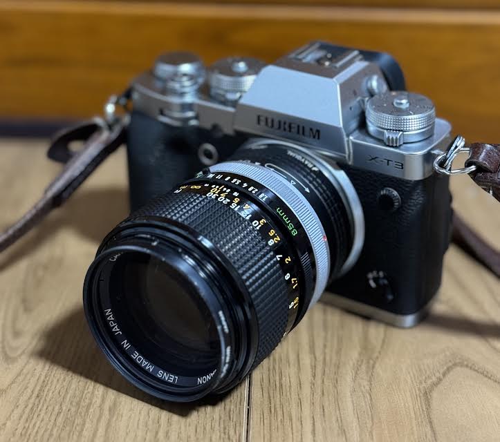 Canon FD 85mm F1.8 S.S.C レビュー | 赤城山をもっと!!