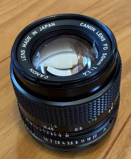 Canon NEW FD 50mm F1.4 レビュー | 赤城山をもっと!!