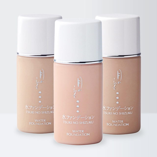 月のしずく化粧品 水ファンデーション | 飲む温泉水ミネラルウォーター