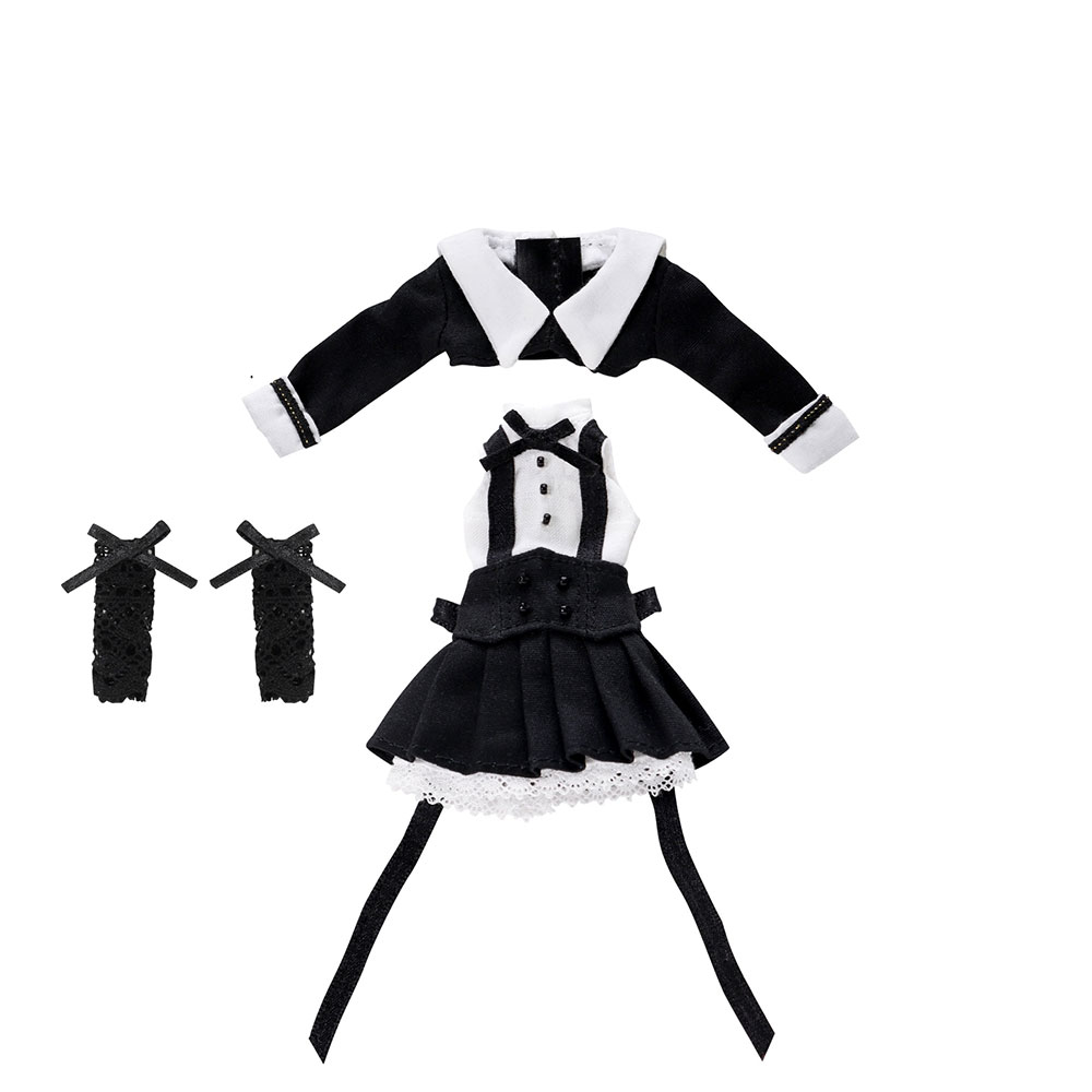 1／12 アサルトリリィ「百合ヶ丘女学院／安藤鶴紗」衣装set ブラック