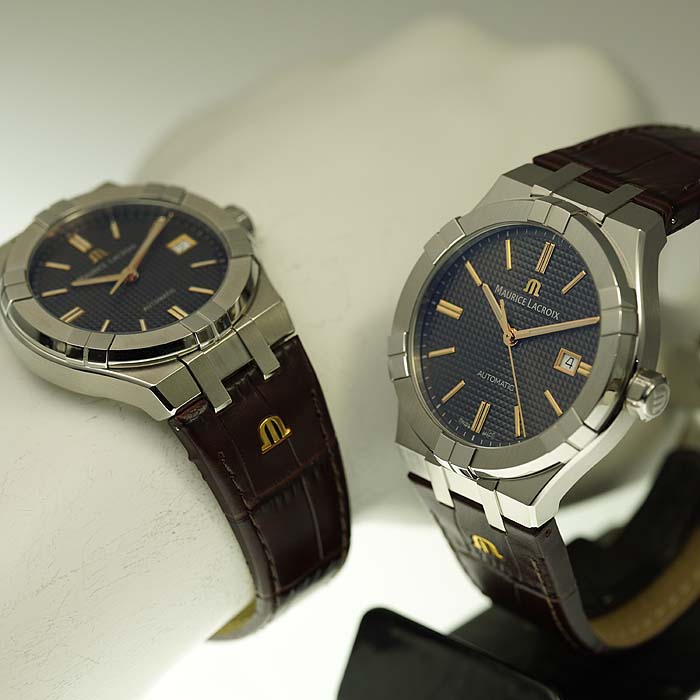 モーリスラクロア・アイコン『素敵なチャコールグレーダイアル』 | TS