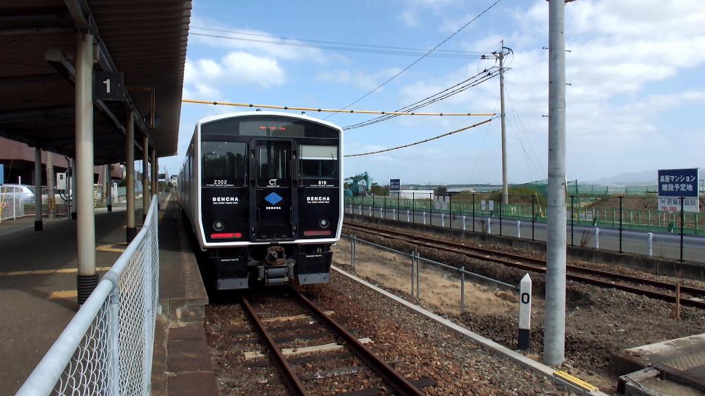 行き止まりの景】西戸崎駅：JR九州 香椎線｜トレインユーチューバー