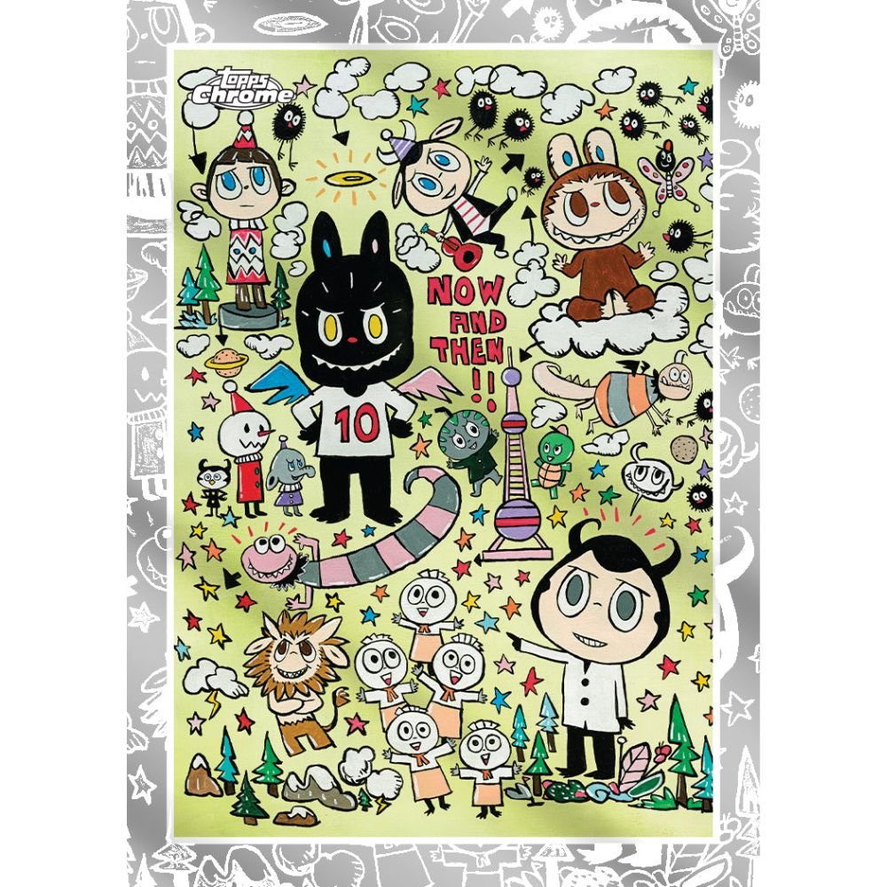 2025 Topps Chrome Labubu 10th Anniversary Hobby Box – Trading Card