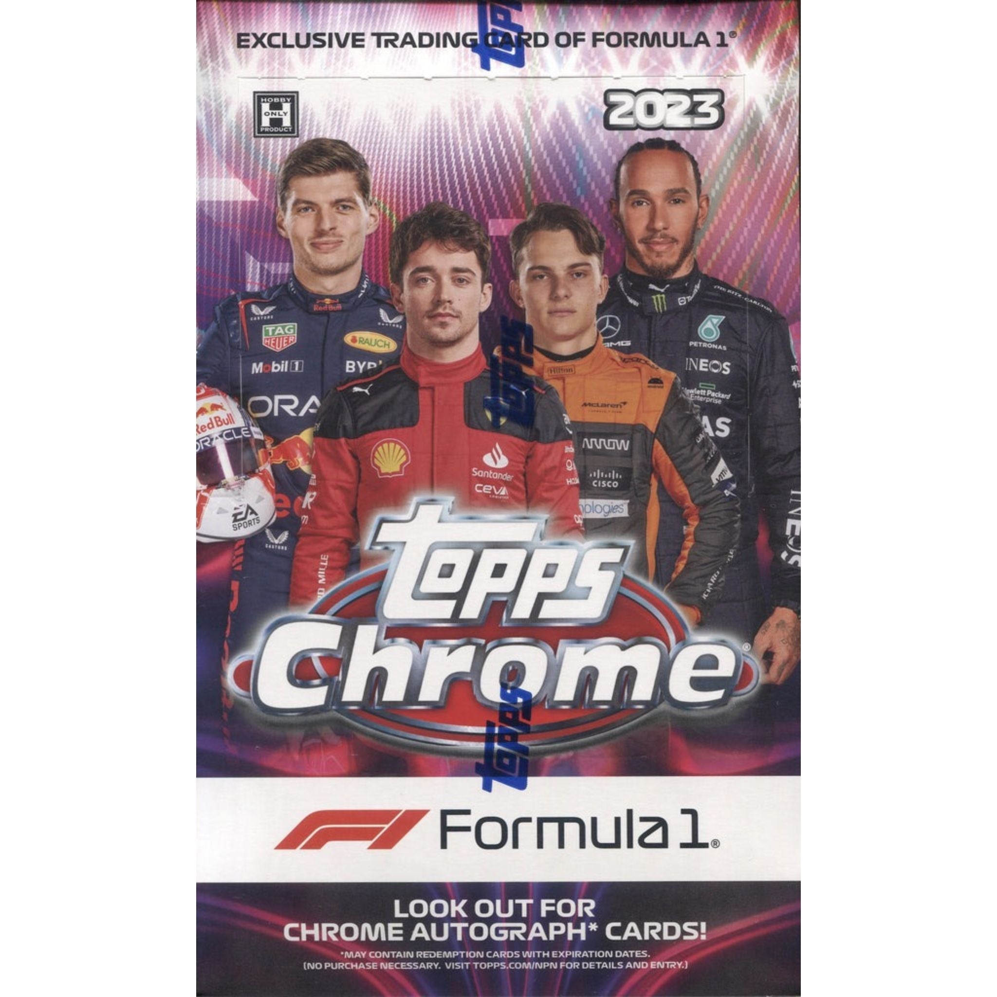 2023 Topps Chrome F1 Formula 1 Racing Hobby Box – Trading Card Market