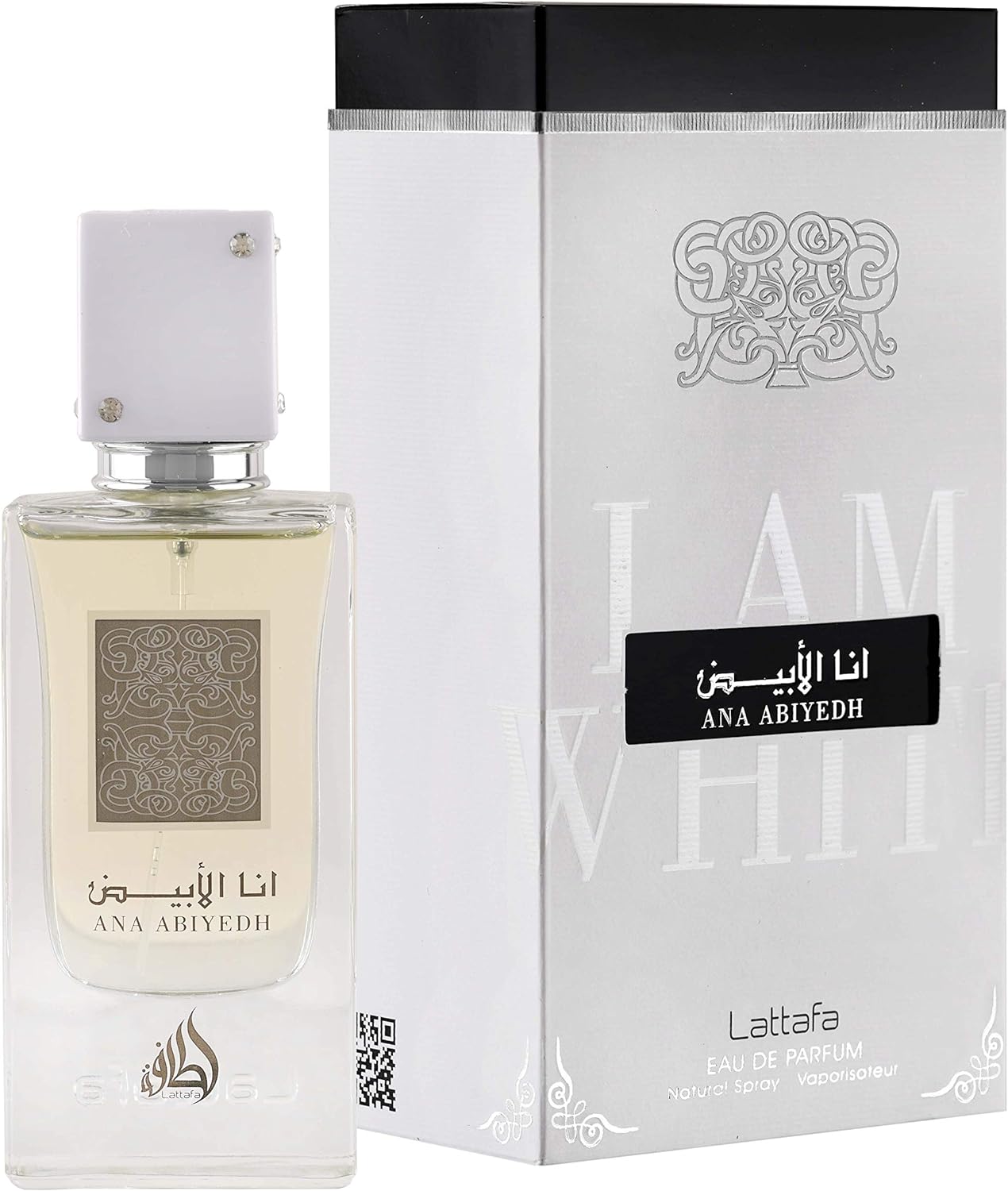 Ana Abiyedh I Am White Eau de Parfum 60 ml By Lattafa – Triple Traders