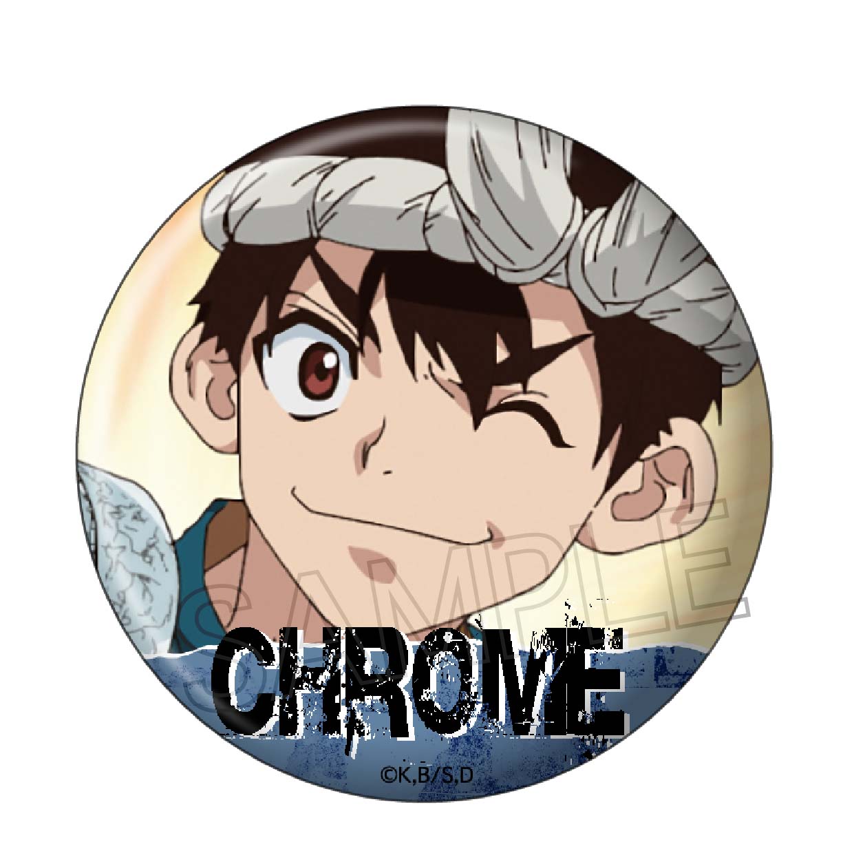 Dr.STONE 百面相缶バッジ - 株式会社ツインクル