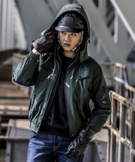 AZITO アジト】全4色・本格防風防寒ブルゾン（男女兼用） AZ-8561