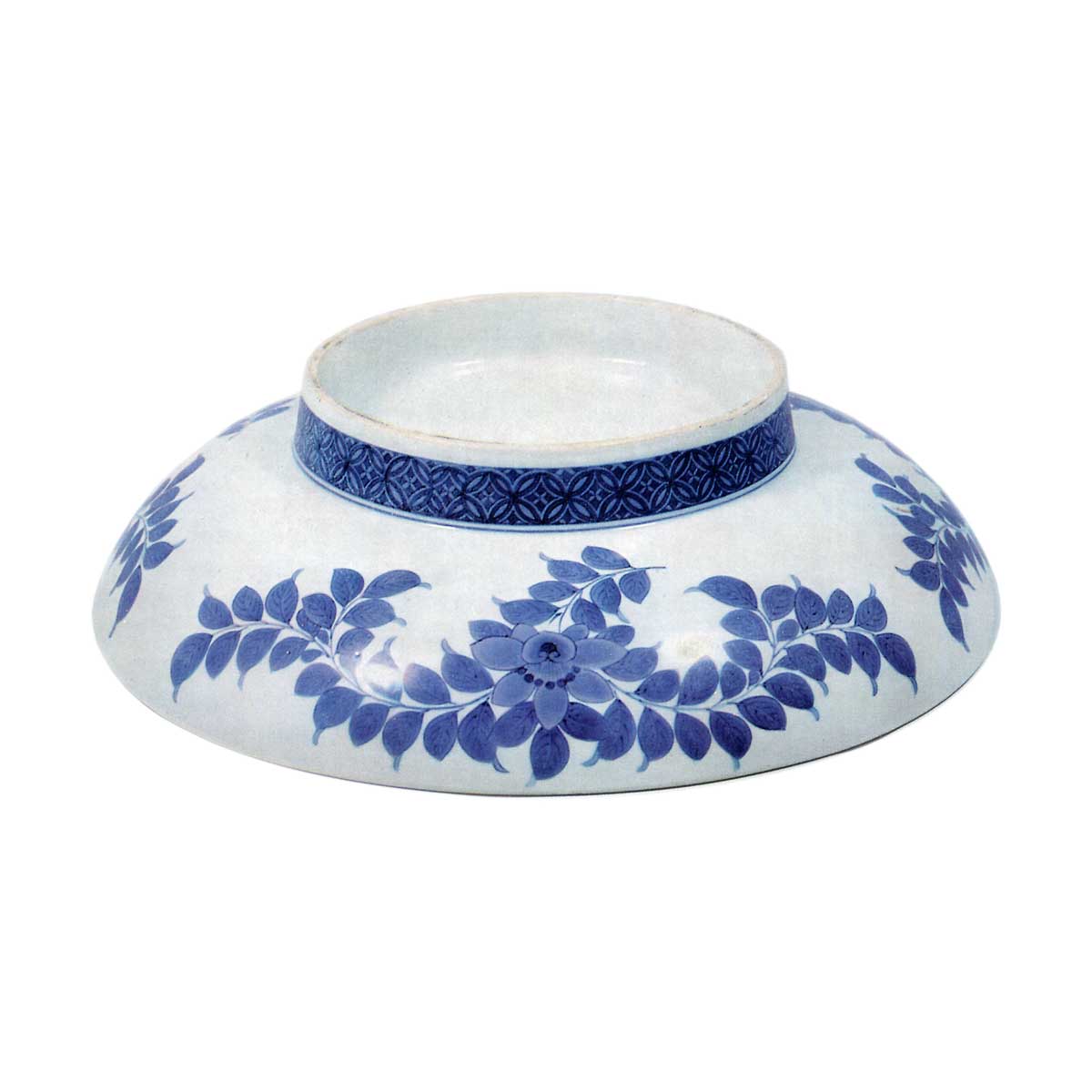 江戸後期 鍋島 染付 向付 5客 江戸後期 鍋島 染付 向付 5客 Yahoo