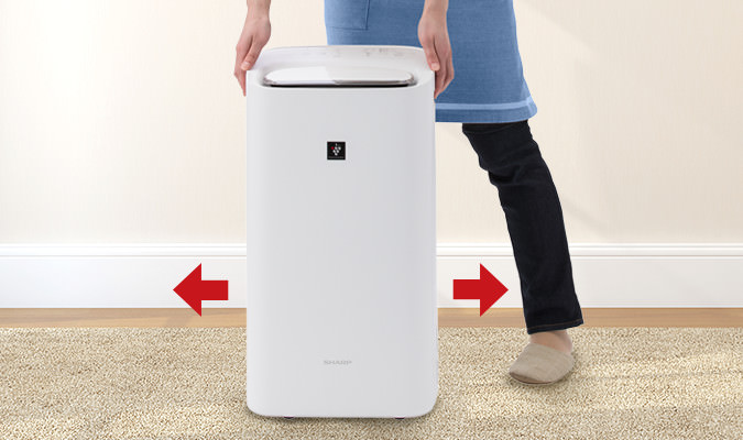 レンタル] シャープ 除加湿空気清浄機 プラズマクラスター25000 KI