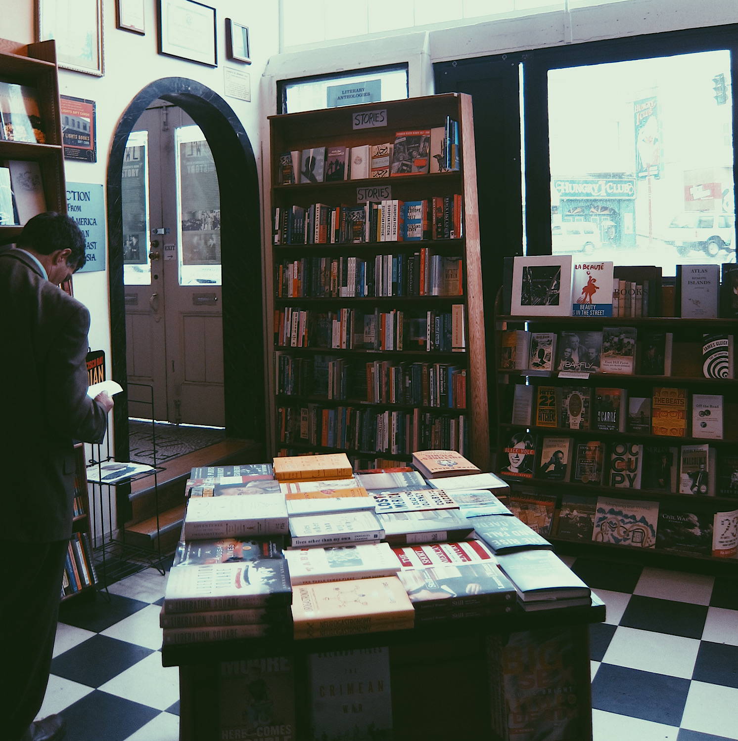 City Lights Bookstoreとビートジェネレーション。サンフランシスコ