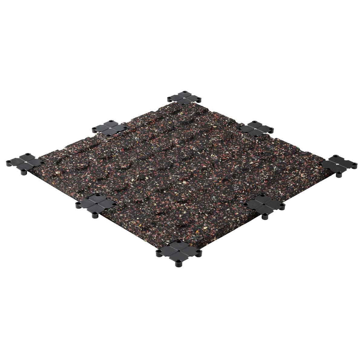 B品|倉庫受取限定]ジム用ゴムマット 50cm角 25mm｜ウチノジム