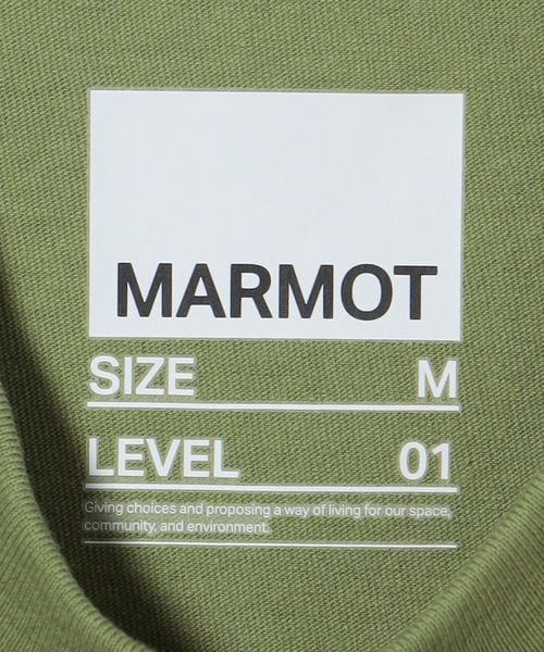 MARMOT CAPITAL＞ TREE ロゴ カットソー