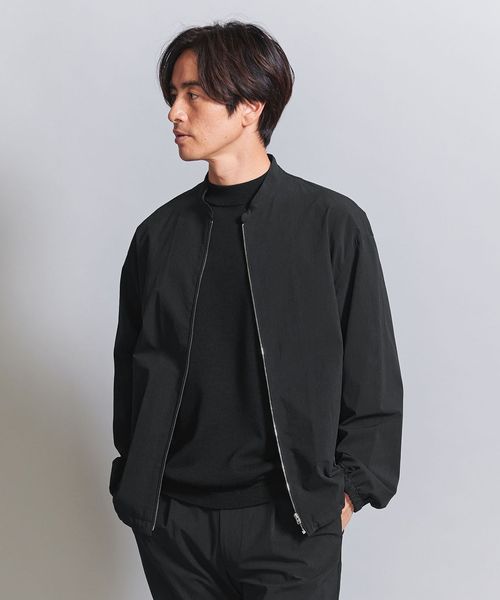 360°MASTER バンド ジップジャケット ― セットアップ対応 ストレッチ