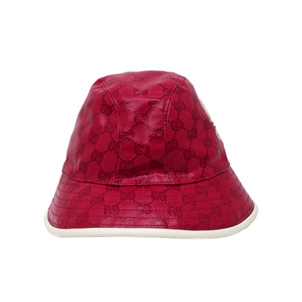 名東】【GUCCI】グッチXアディダス GG バケットハット 帽子 728215 M