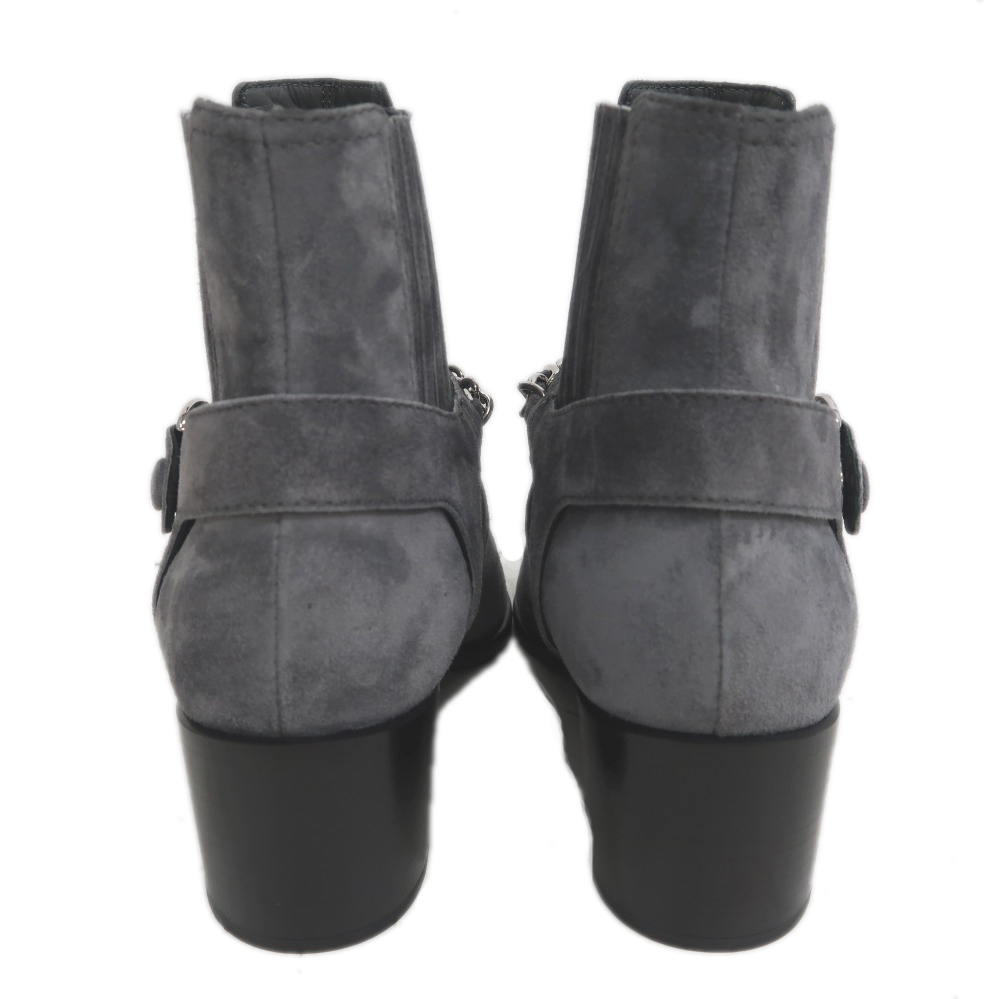 名東】【CHANEL】シャネル サイドゴア アンクルブーツ G34218 サイズ