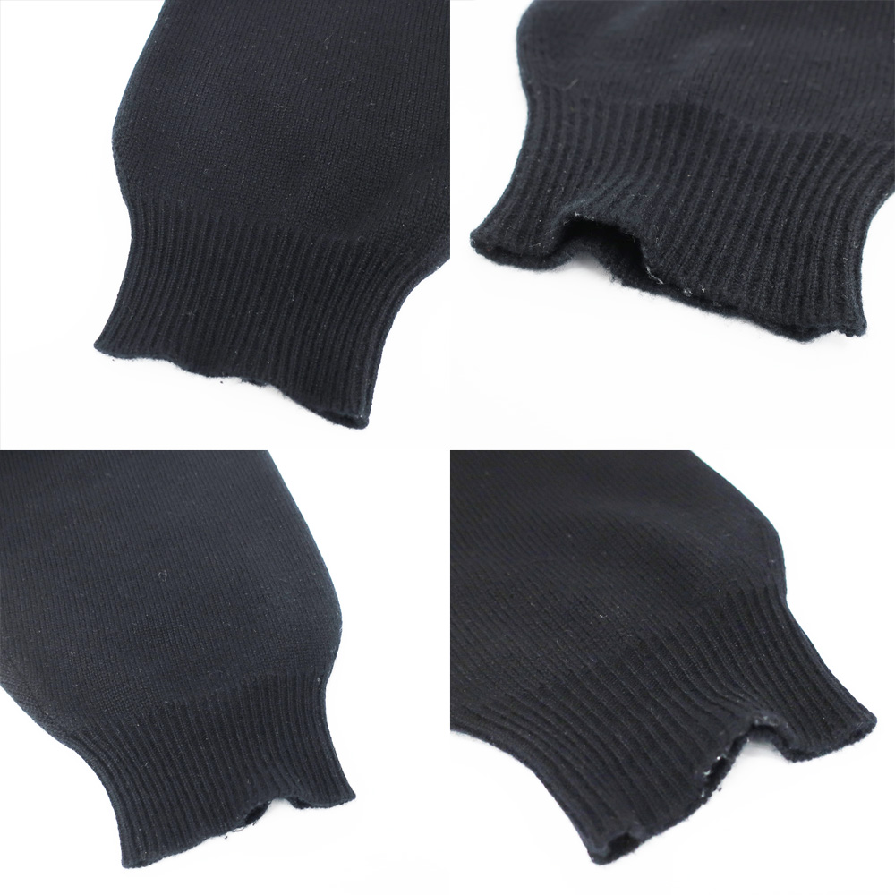 天白】【CELINE】セリーヌ ジョガーパンツ ニット 2A54Q402P ブラック