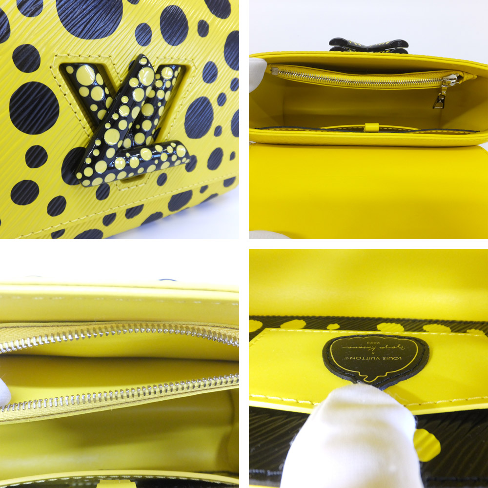 天白】【LOUIS VUITTON】ルイヴィトン LV×YK ツイストPM