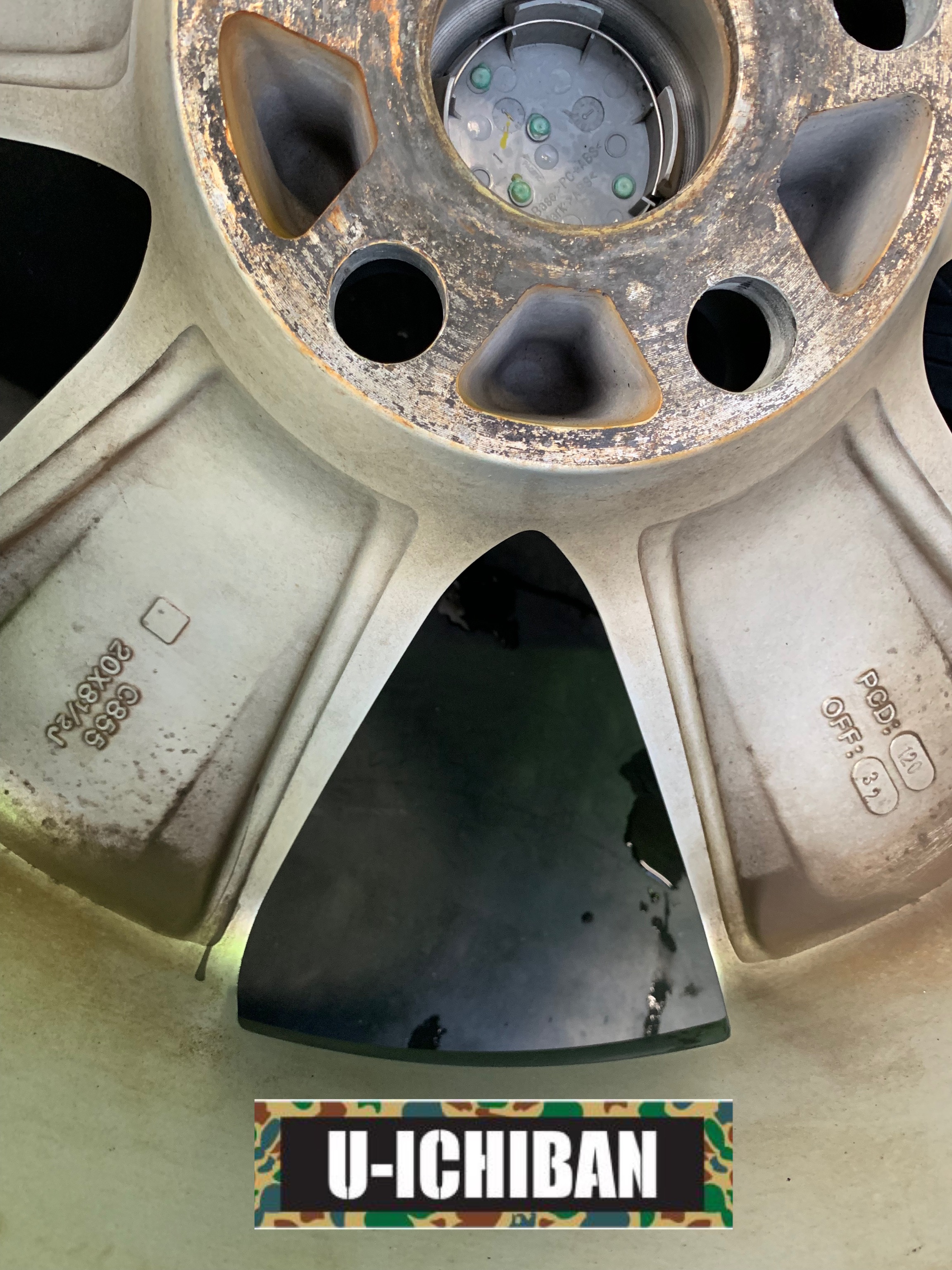 CX-60 純正20インチ アルミホイール(純正ホイールナット付) ③本目