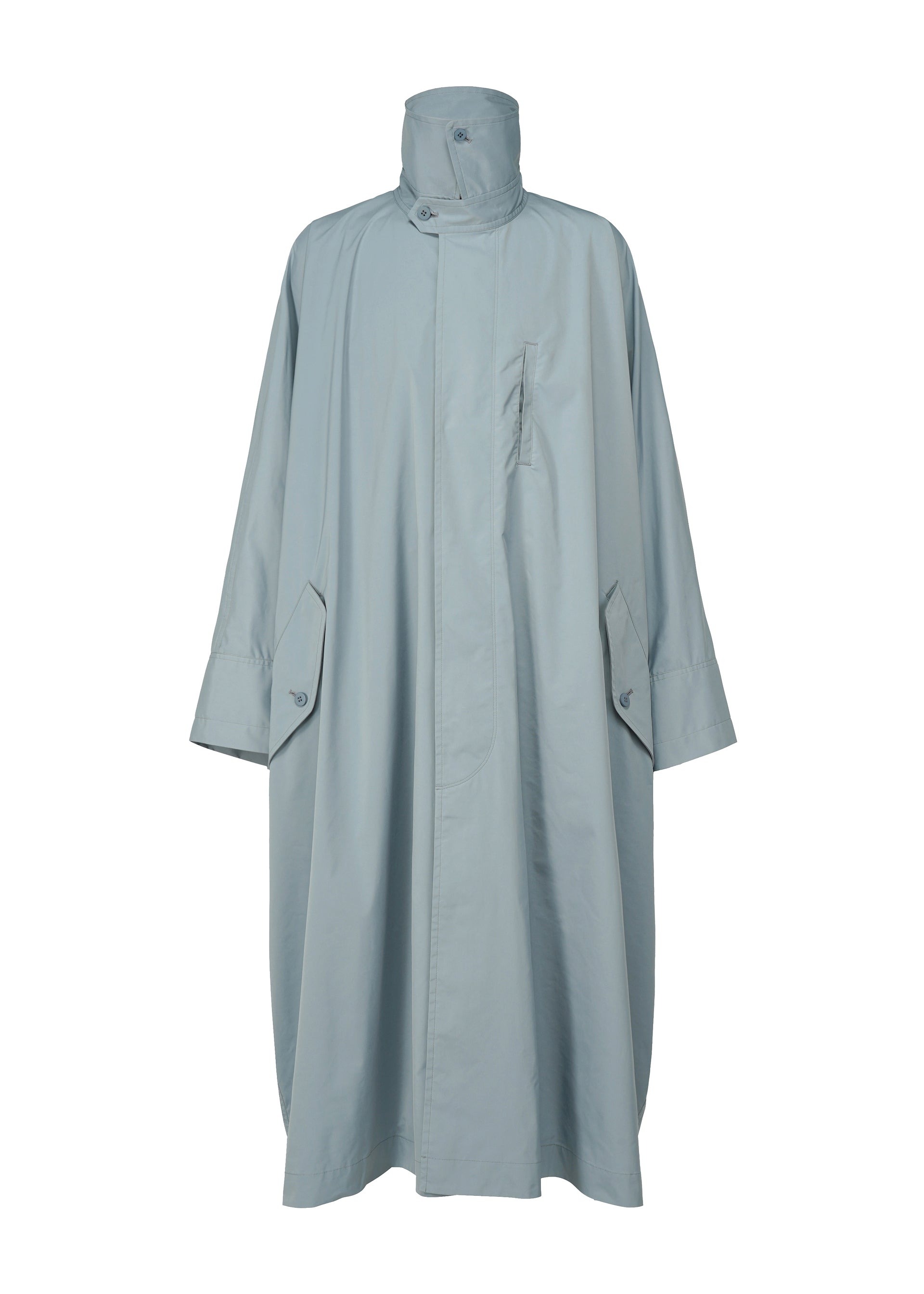 WIND COAT Coat Light Blue – The official ISSEY MIYAKE ONLINE STORE