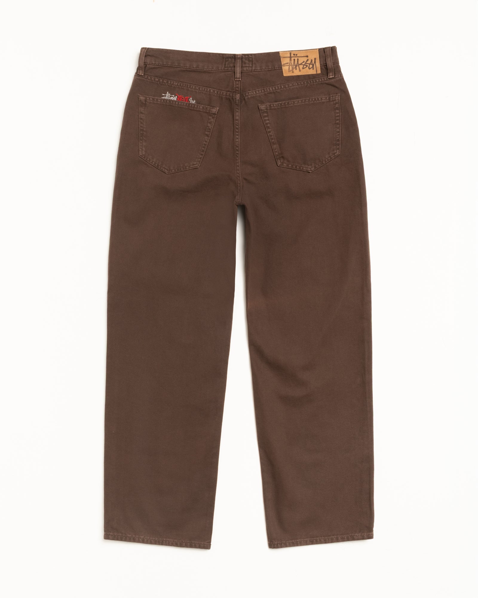 Big Ol' Pant Washed Canvas – Brown | Pants | Stüssy UK