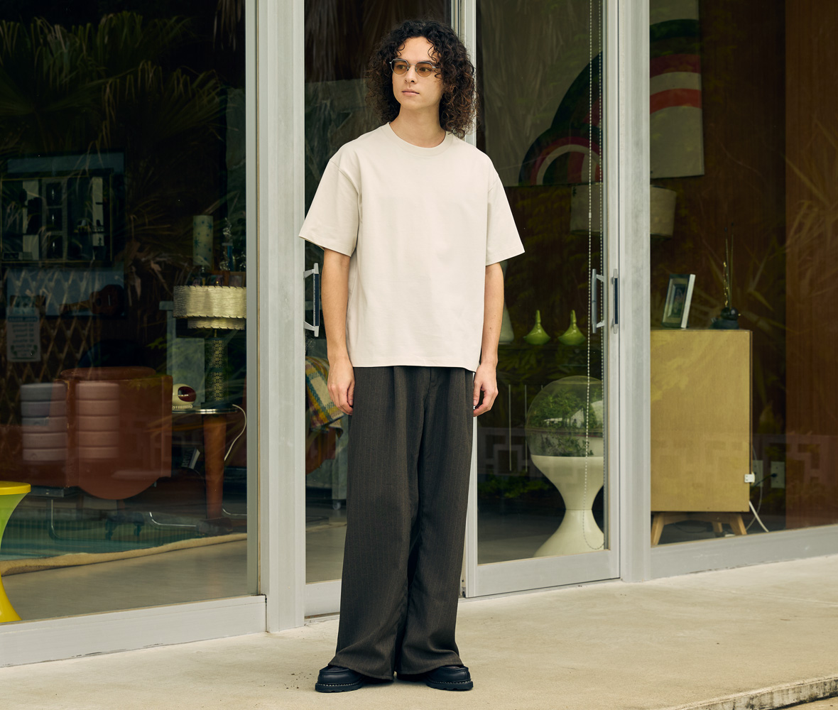 公式】1108-01 6.5オンス ファインジャージー ボックスシルエット T