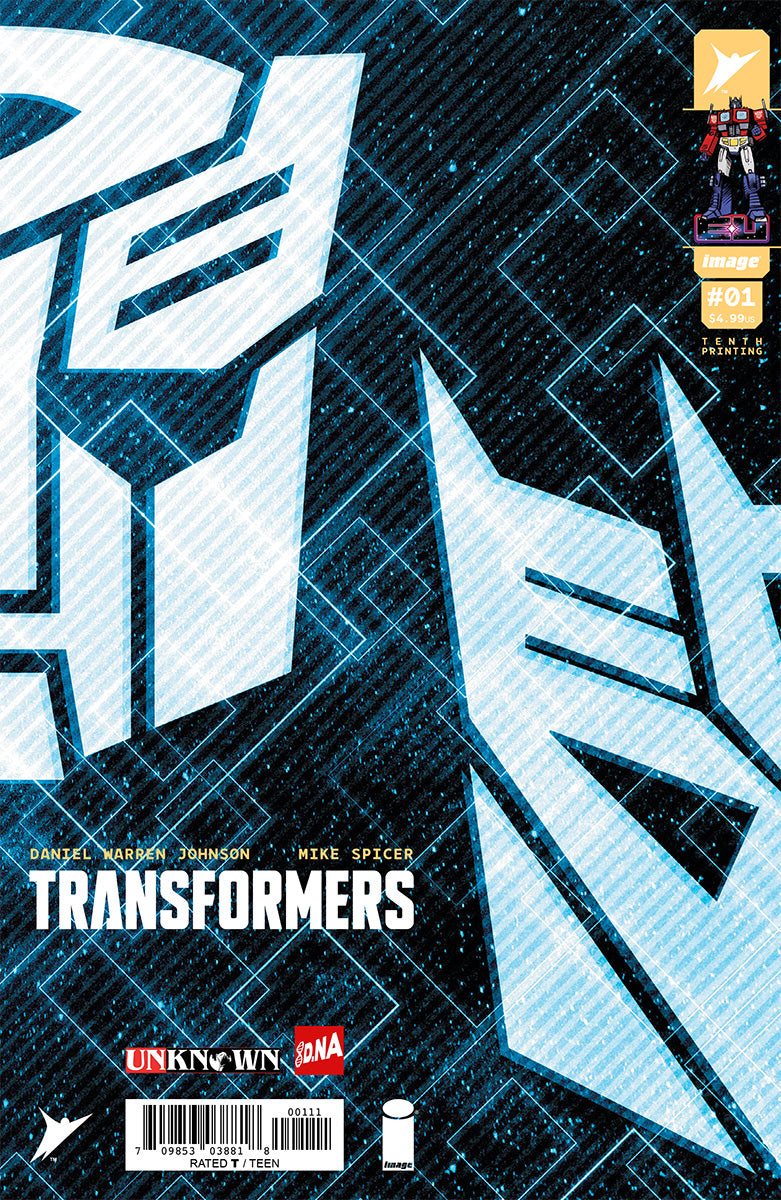 FOIL] Transformers #1 10th PTG Unknown Comics David Nakayama Exclusiv