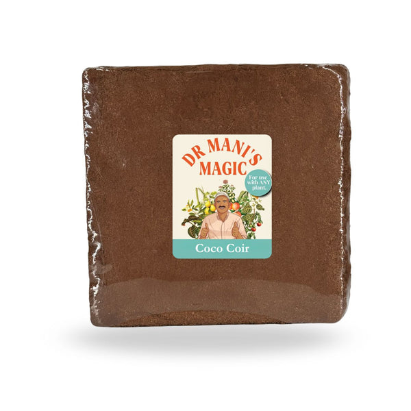 Organic Coco Bricks | 80/20 Coir & Fiber Mix | Seed Starter & Soil