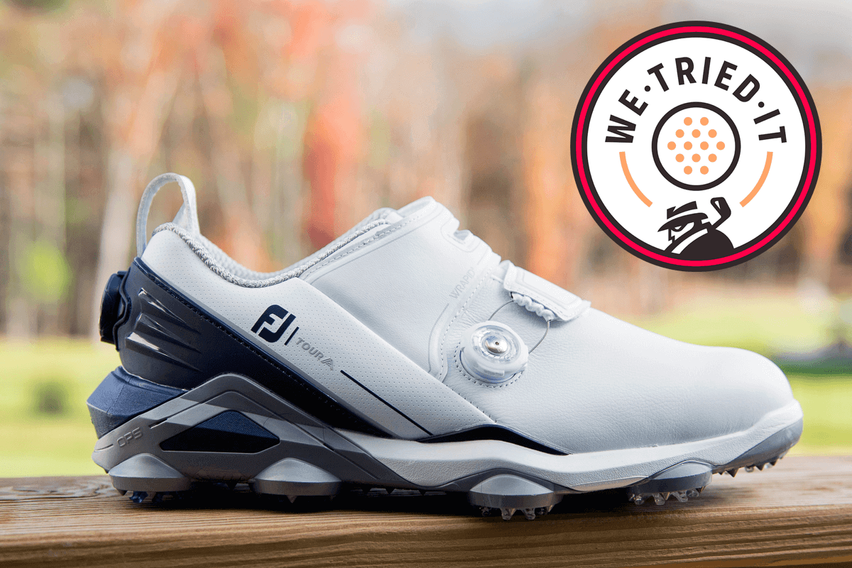 FootJoy Tour Alpha Dual BOA Golf Shoe Review | MyGolfSpy