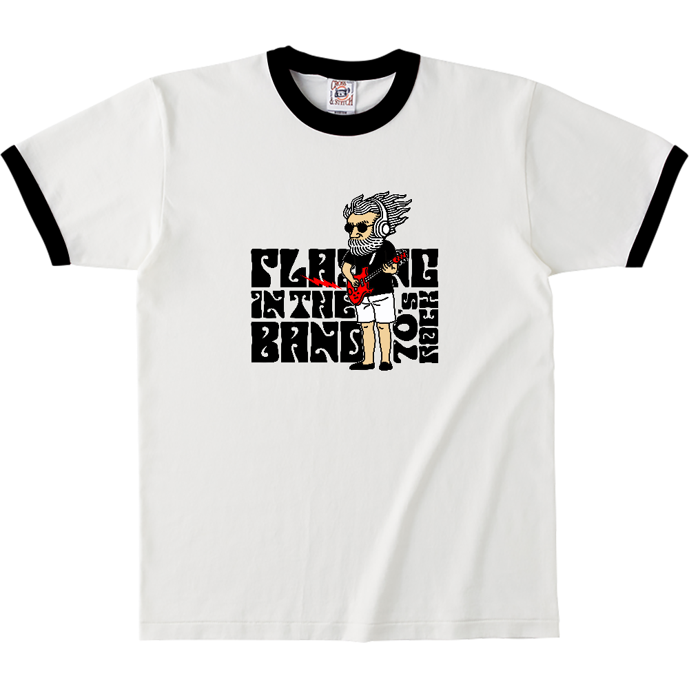 純嶺みき オリジナルリンガーTシャツ（純嶺みきのオープンエンド