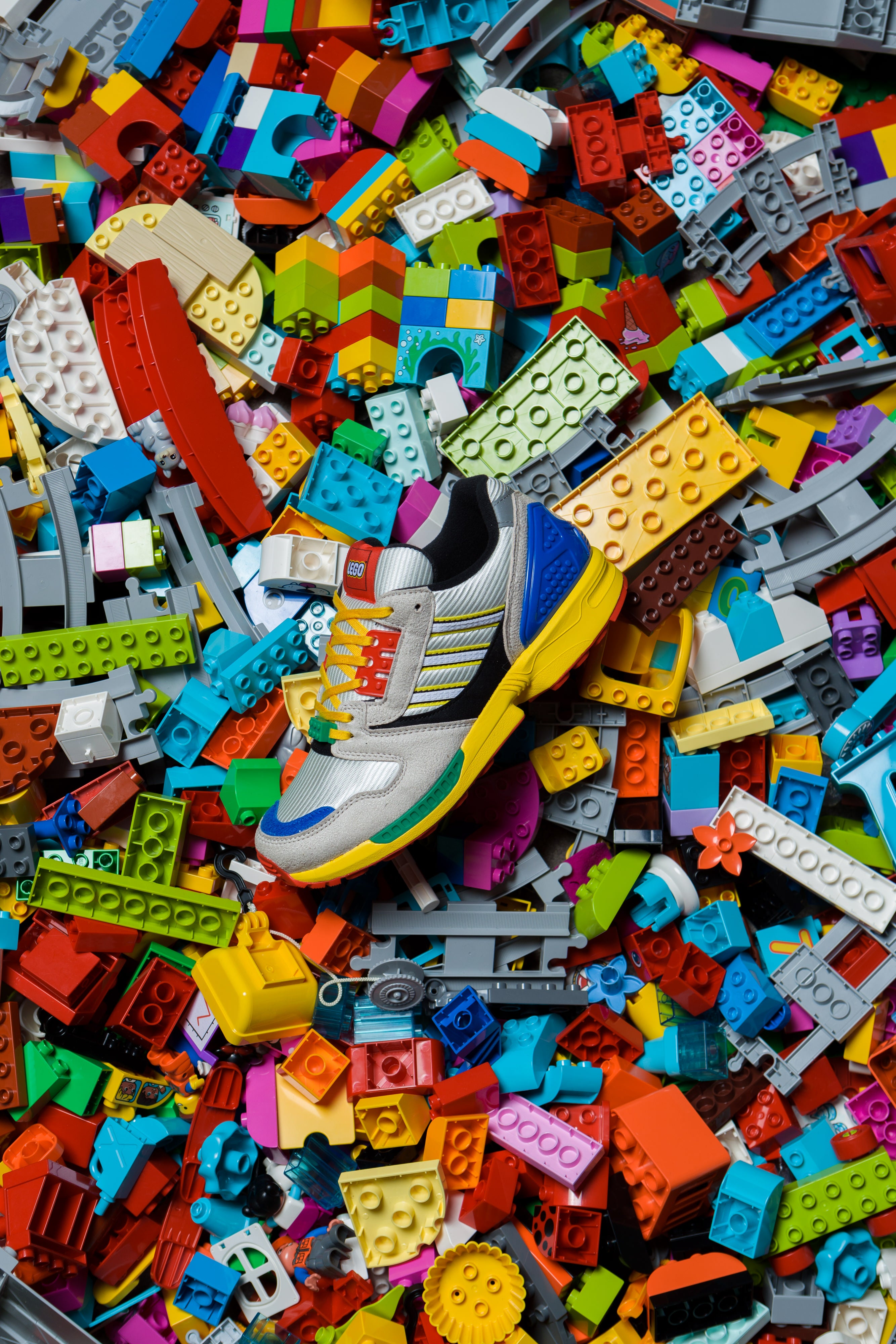Launches - L is for Lego: adidas Originals A-ZX Lego ZX 8000 | UP